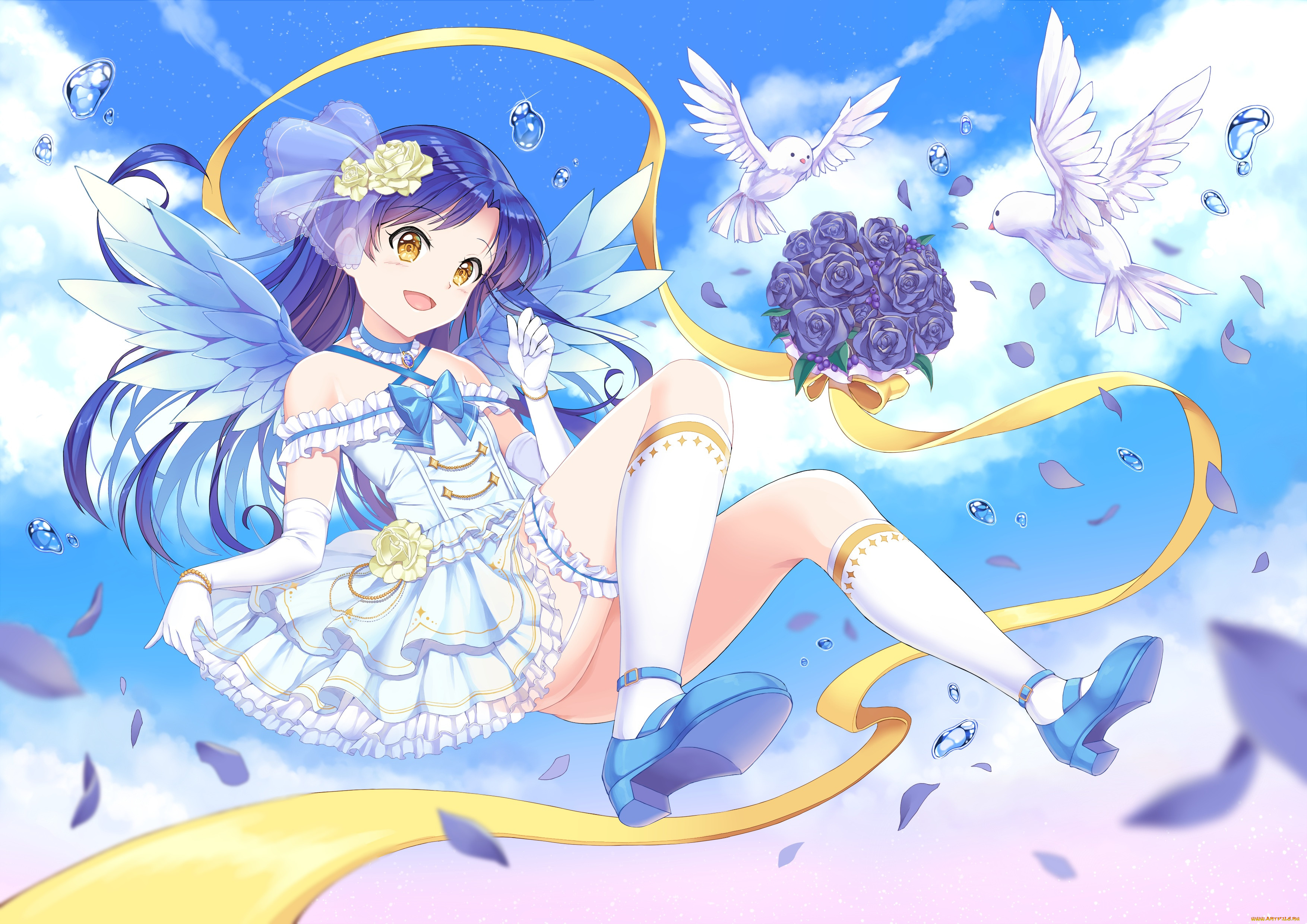 , idolm@ster, idolmaster, kisaragi, chihaya, chobi, penguin, paradise, , , , , , , , , 